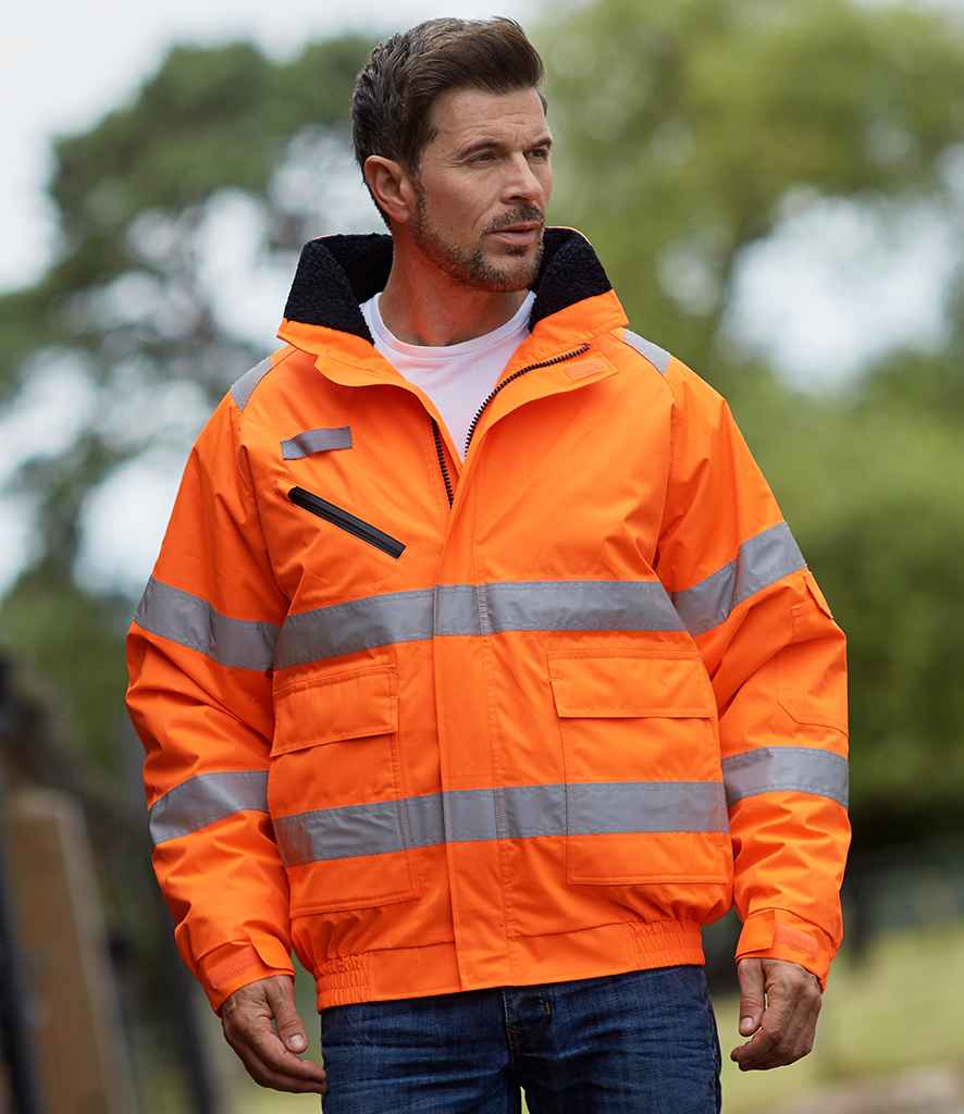 Yoko Fontaine Flight Jacket - Orange