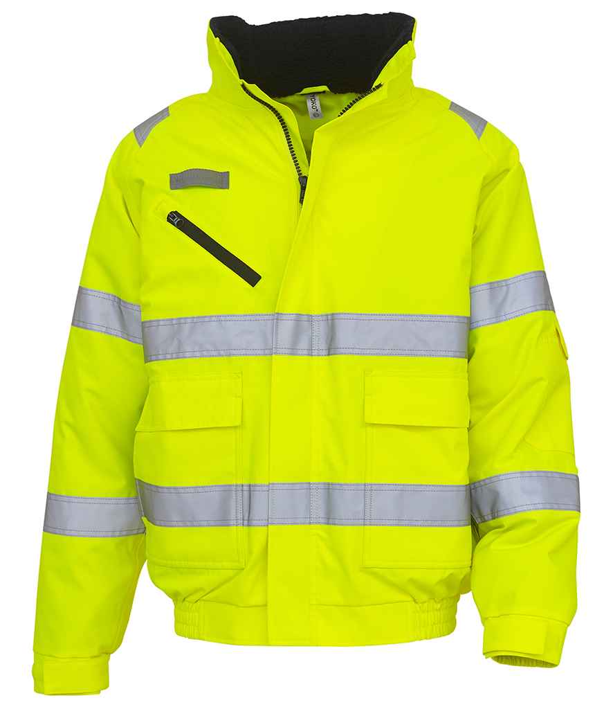 Yoko Fontaine Flight Jacket - Yellow