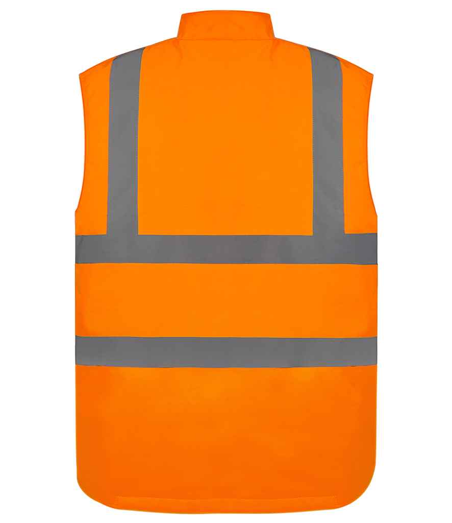 Yoko Two Tone Bodywarmer - Orange/Navy