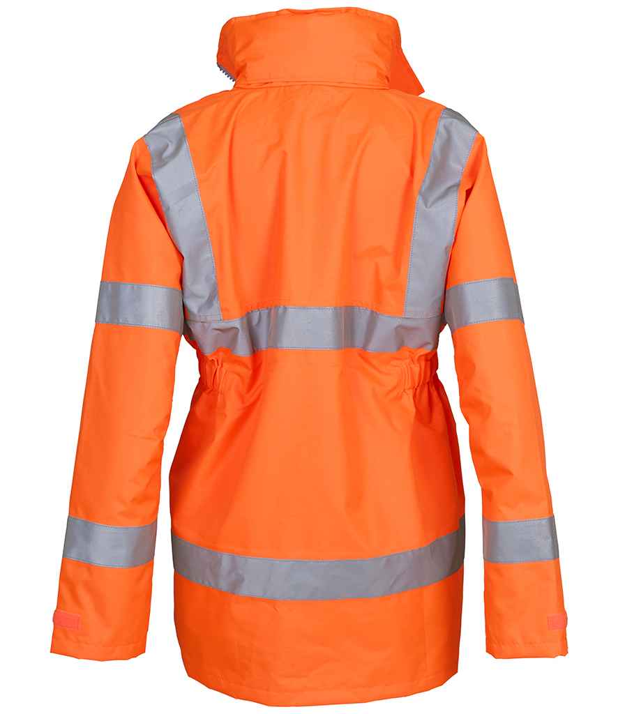 Yoko Ladies Hi-Vis Executive Jacket - Orange