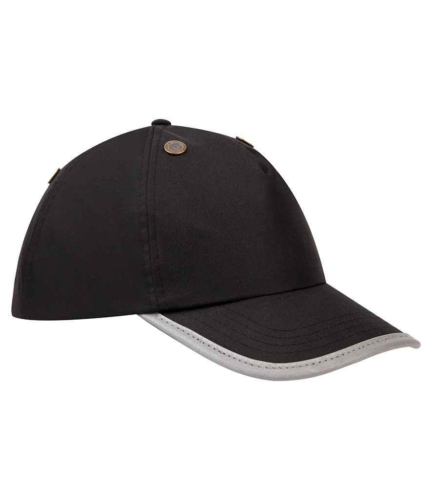 Yoko Hi-Vis Safety Bump Cap - Black