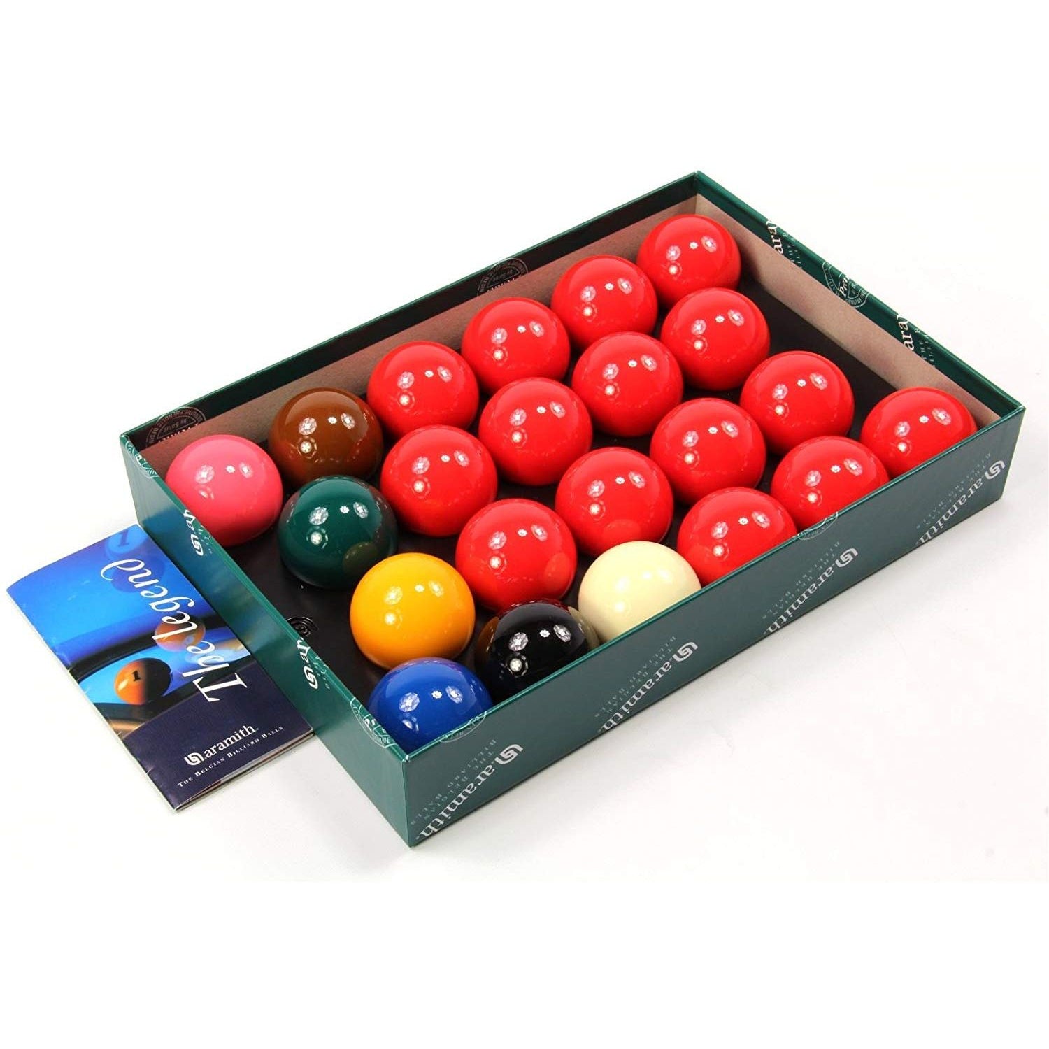2-1/16'' Aramith Snooker Ball Set