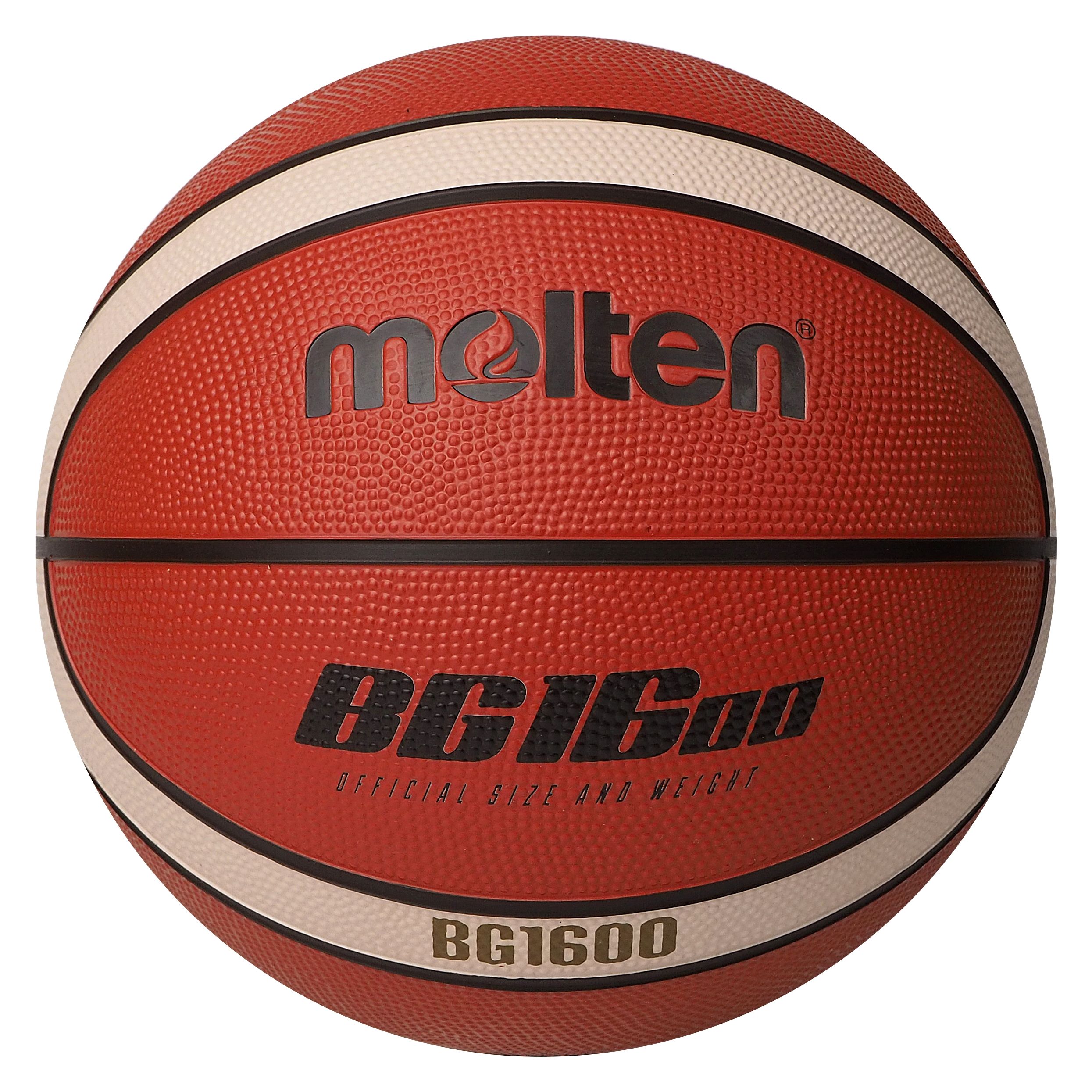 BG1600 Basketball 12 Panal Rubber (Indoor & Outdoor)