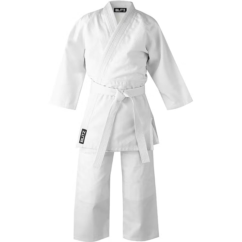 Blitz Adult Student Judo Gi - 350g - White - 5/180cm