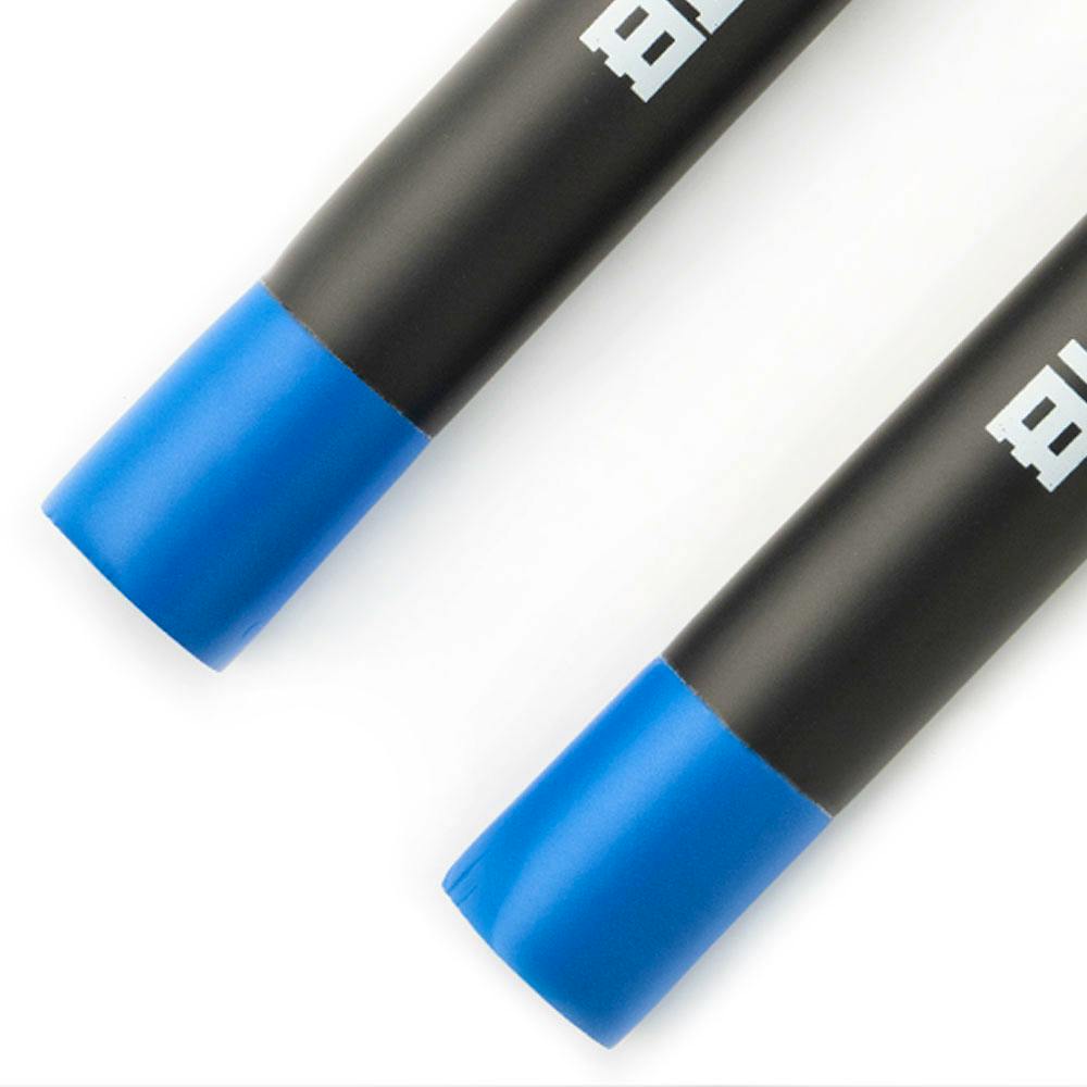 Blitz Black / Blue Foam Safety Ball Bearing Nunchaku