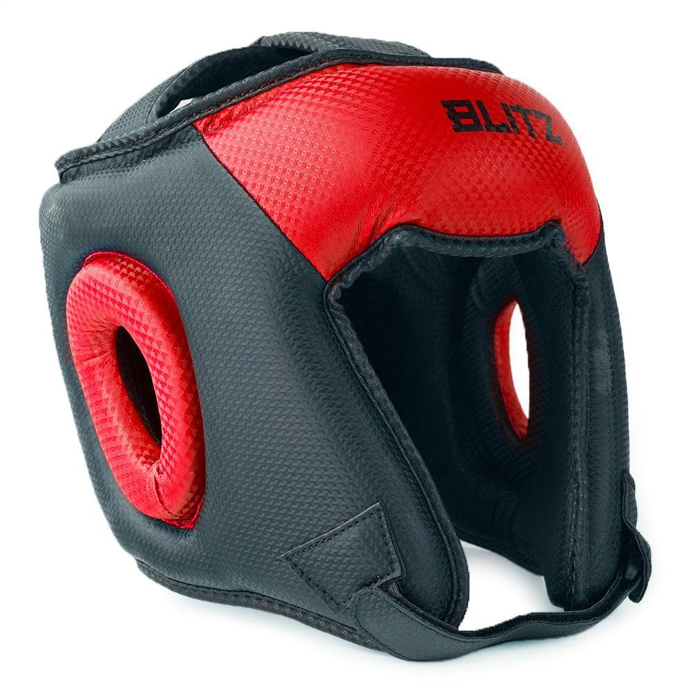 Blitz Centurion Head Guard - Black / Red