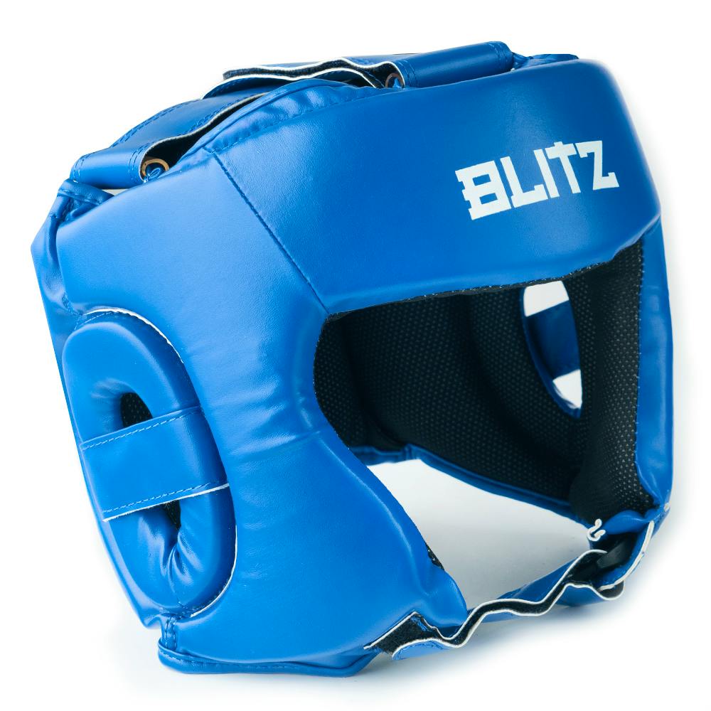 Blitz Club Semi Contact Head Guard - Blue - Medium