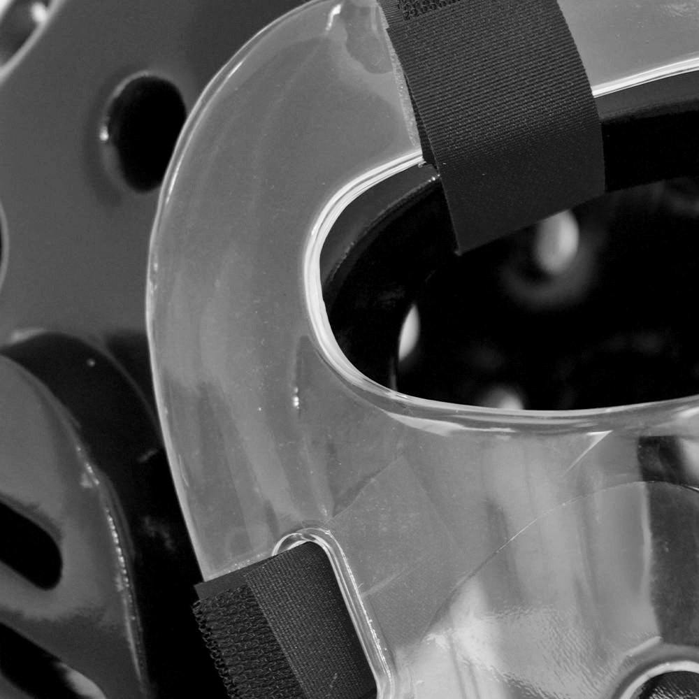 Blitz Dipped Foam Head Guard With Face Shield