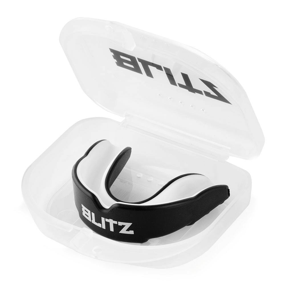 Blitz Double Layer Mouth Guard - Black