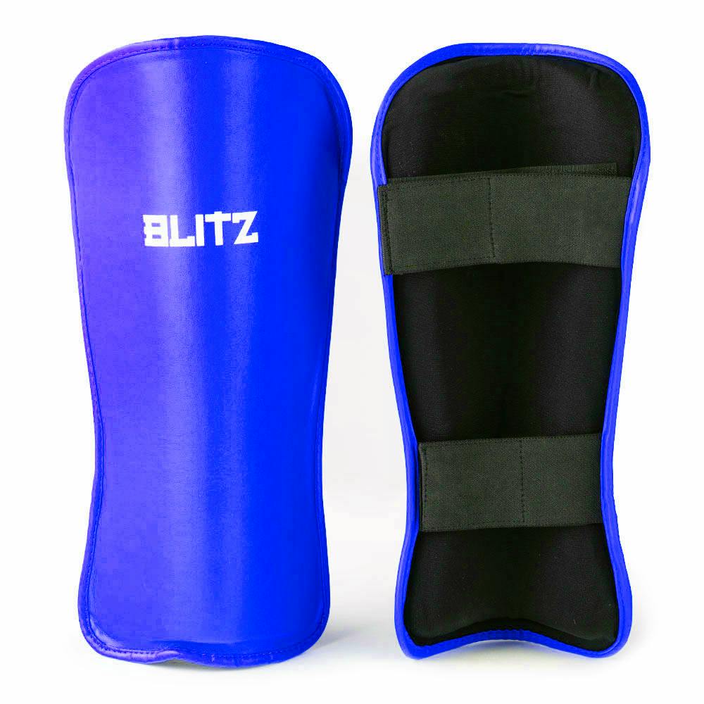 Blitz Fusion Shin Guards - Blue - Large / X-Large