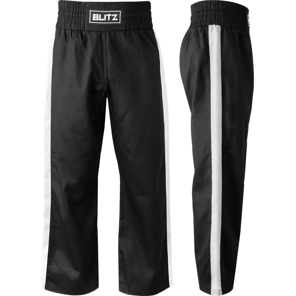 Blitz Kids Club Contact Trousers - Black / White - 2/150cm
