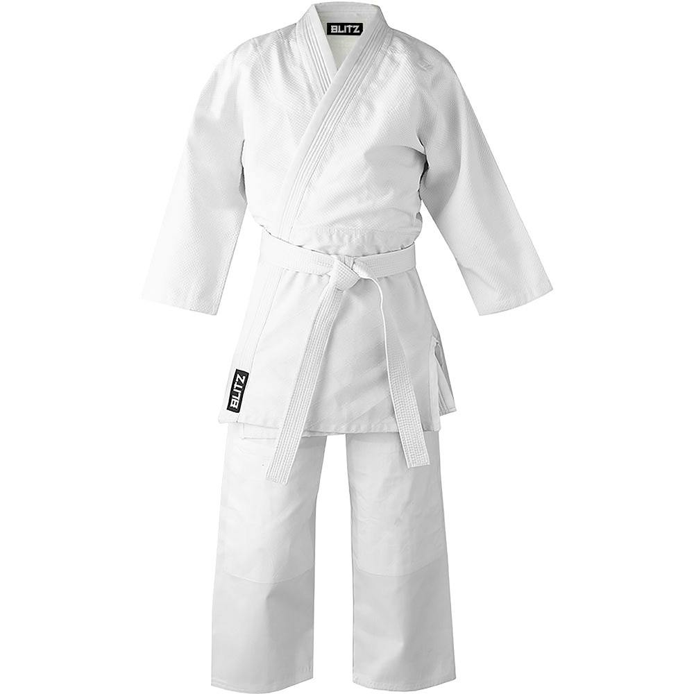 Blitz Lightweight Judo Gi - 250g - White - 0000/100cm