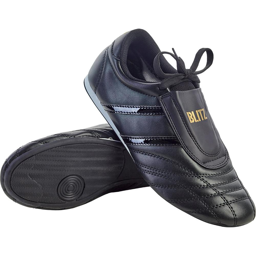 Blitz Martial Arts Training Shoes - Black / Black - UK 6