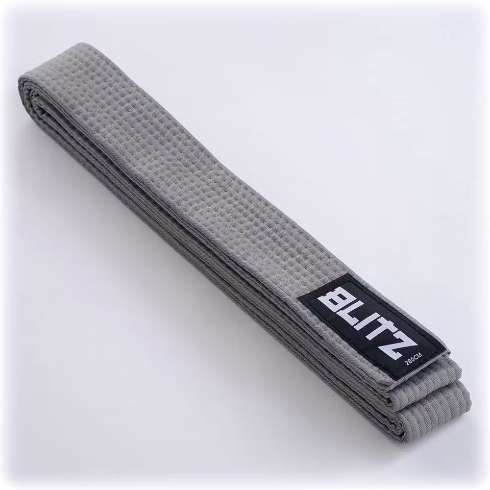 Blitz Plain Coloured Belt - Grey - 320cm