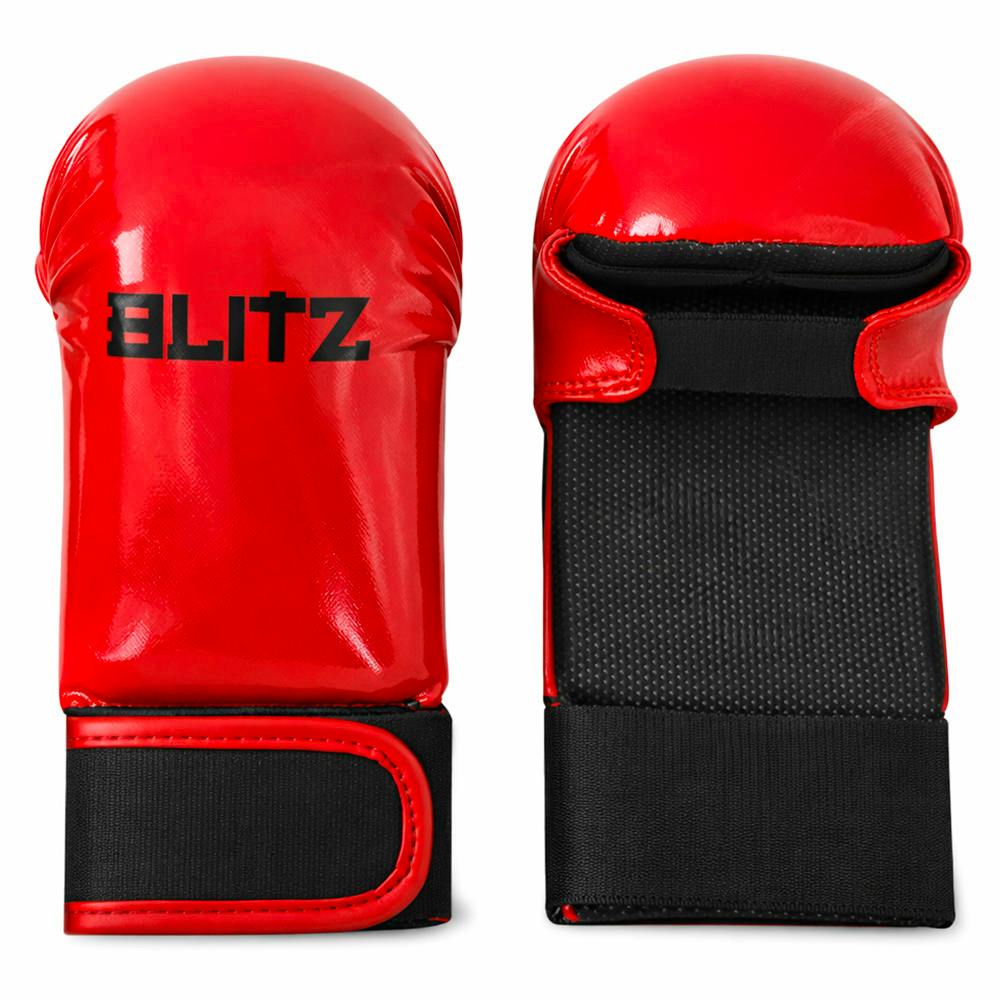 Blitz Pro Elite Mitts Without Thumb - Red - Medium