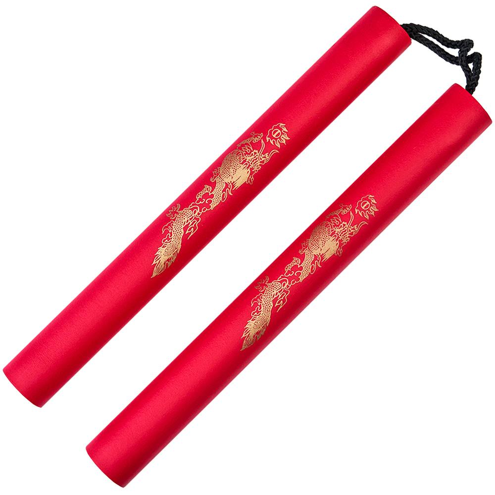 Blitz Red Foam Cord Nunchaku