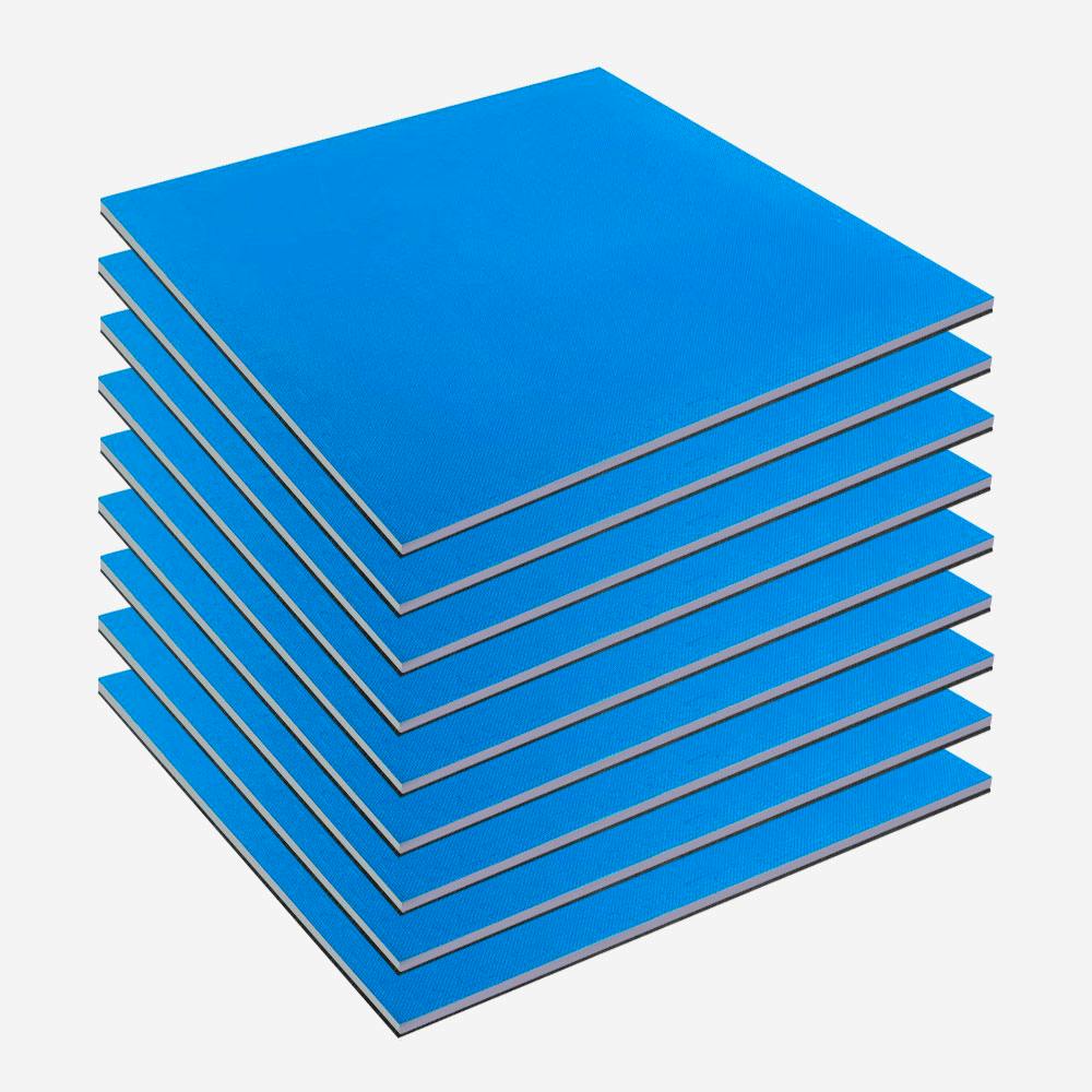 Blitz Reversible Jigsaw Mat Kit - Blue / Black