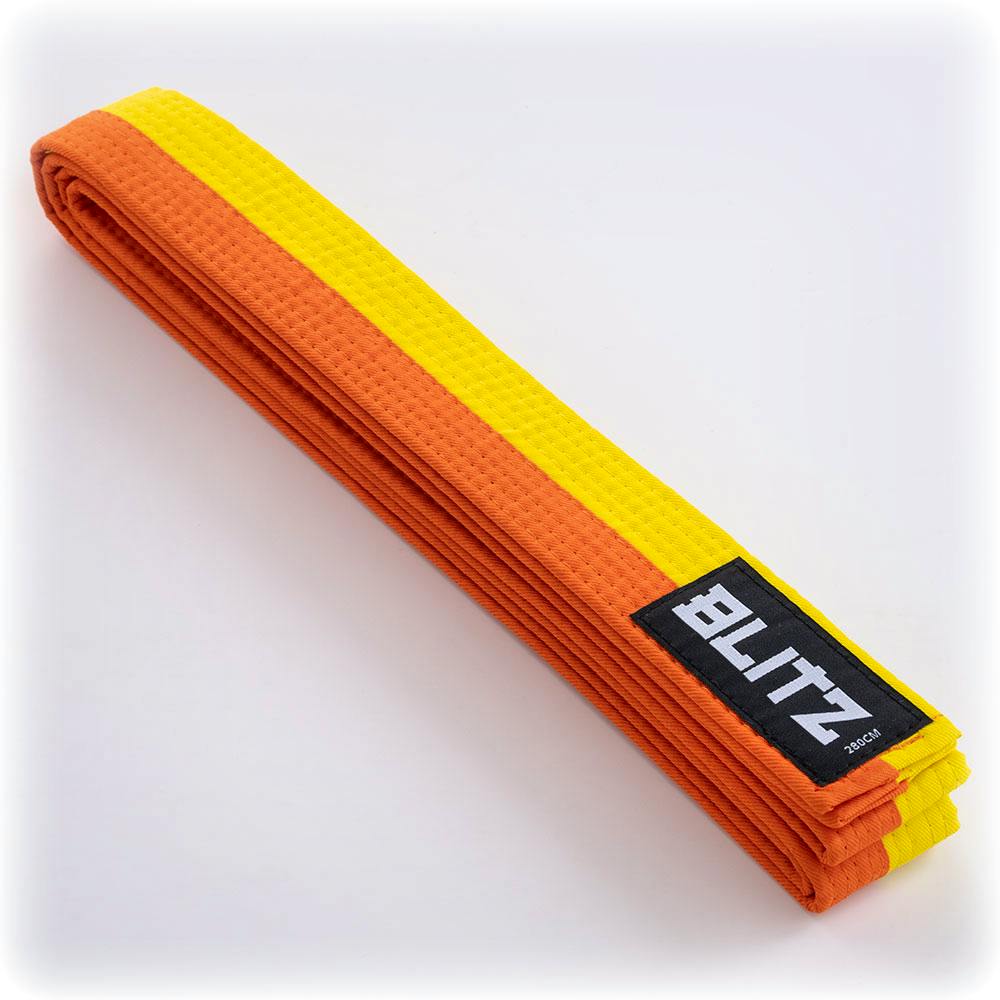 Blitz Split Length Belt - Yellow / Orange - 280cm