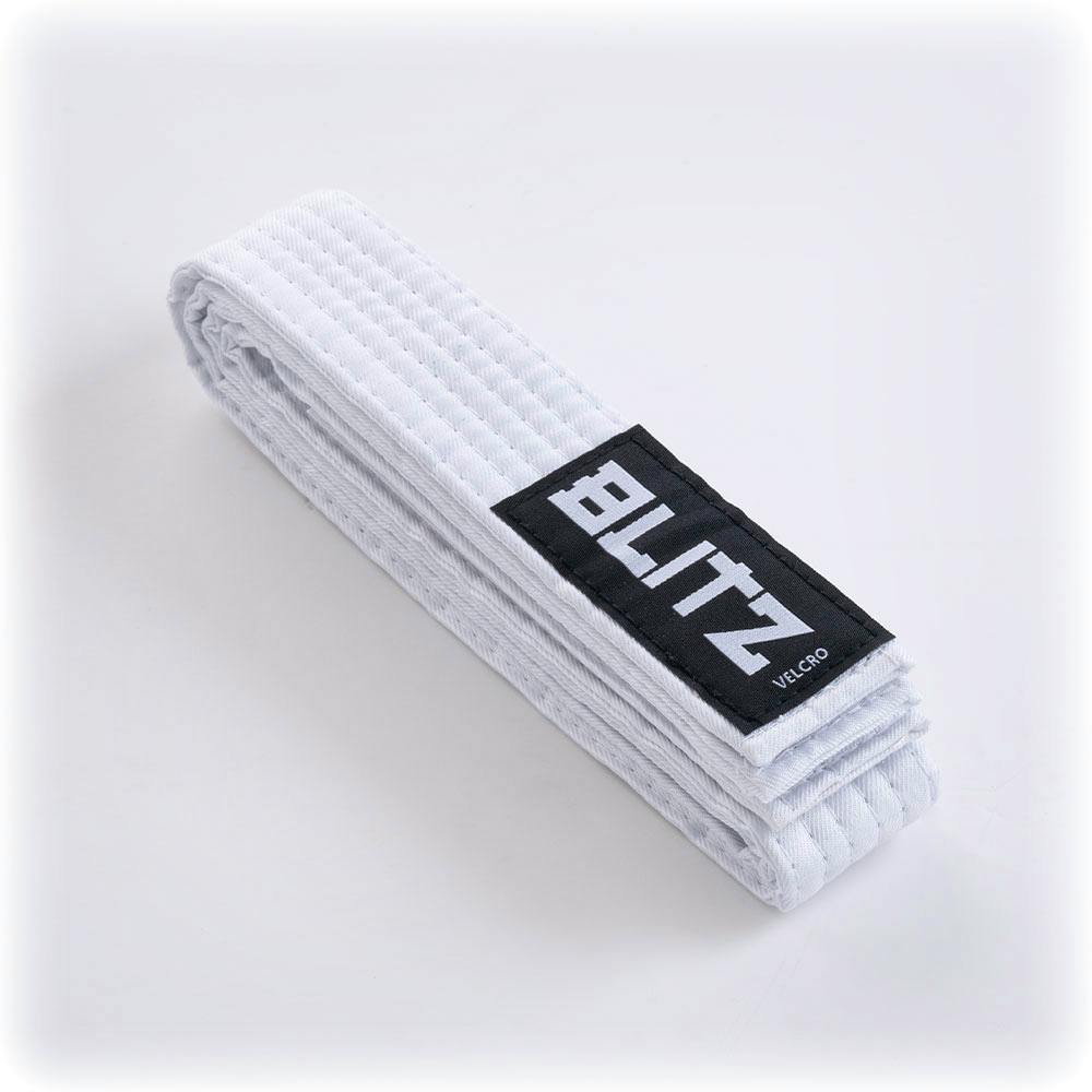 Blitz Velcro Belt - White