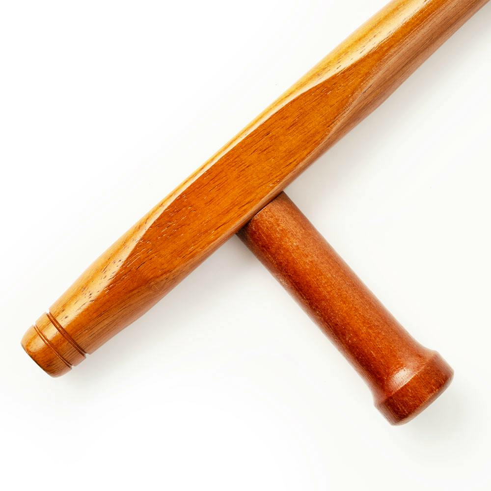 Blitz Wooden Red Oak Round Tonfa