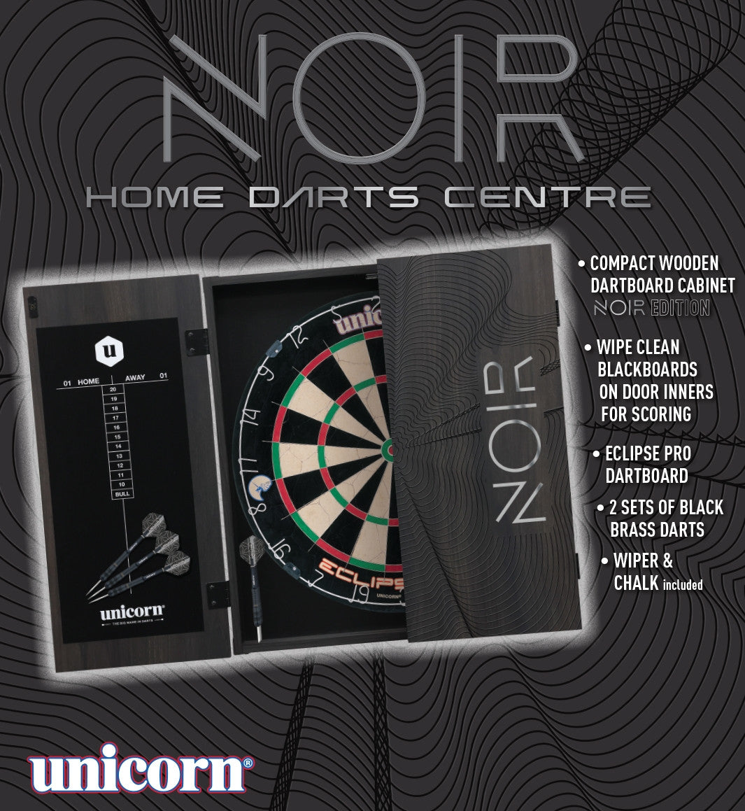 Unicorn Noir Home Darts Centre