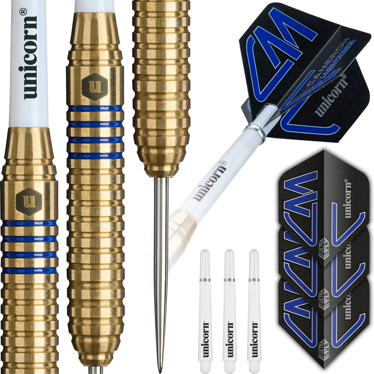 Unicorn Cameron Menzies Brass Steel Tip Darts