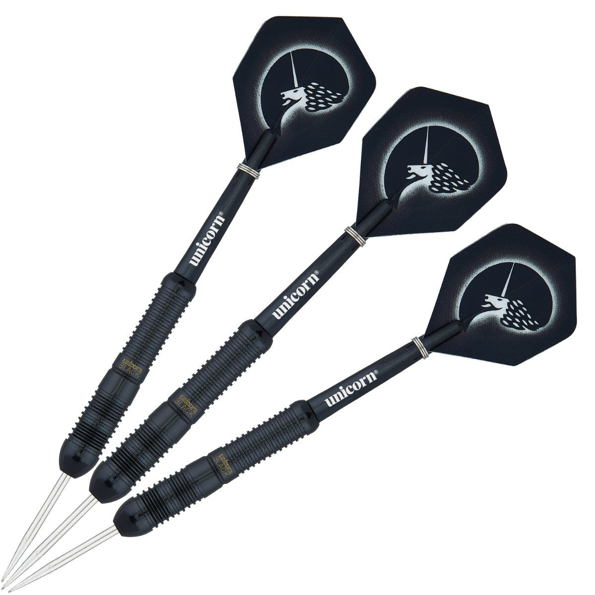 Unicorn Core Black Brass Style 2 Steel Tip Dart