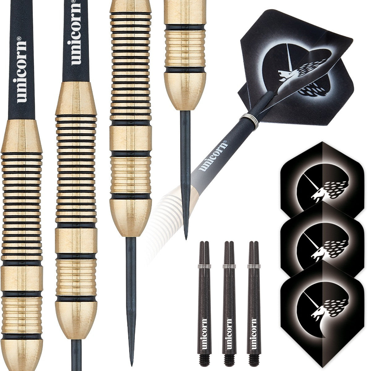 Unicorn Core Plus Brass Style 2 Steel Tip Dart