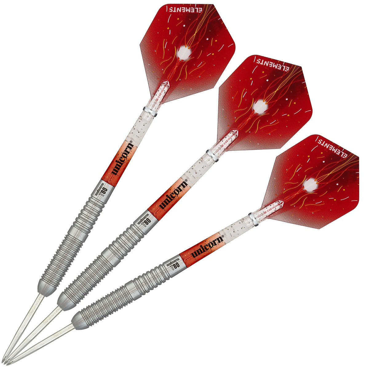 Unicorn Striker Type 6 - 80% Tungsten Steel Tip Darts