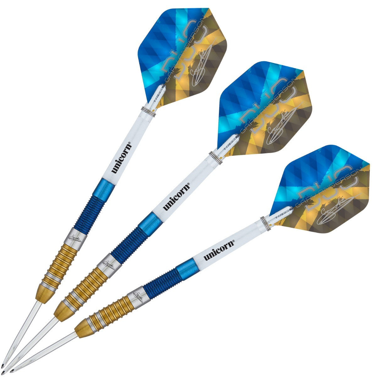 Unicorn Gary Anderson Duo Steel Tip Dart - 90% Tungsten