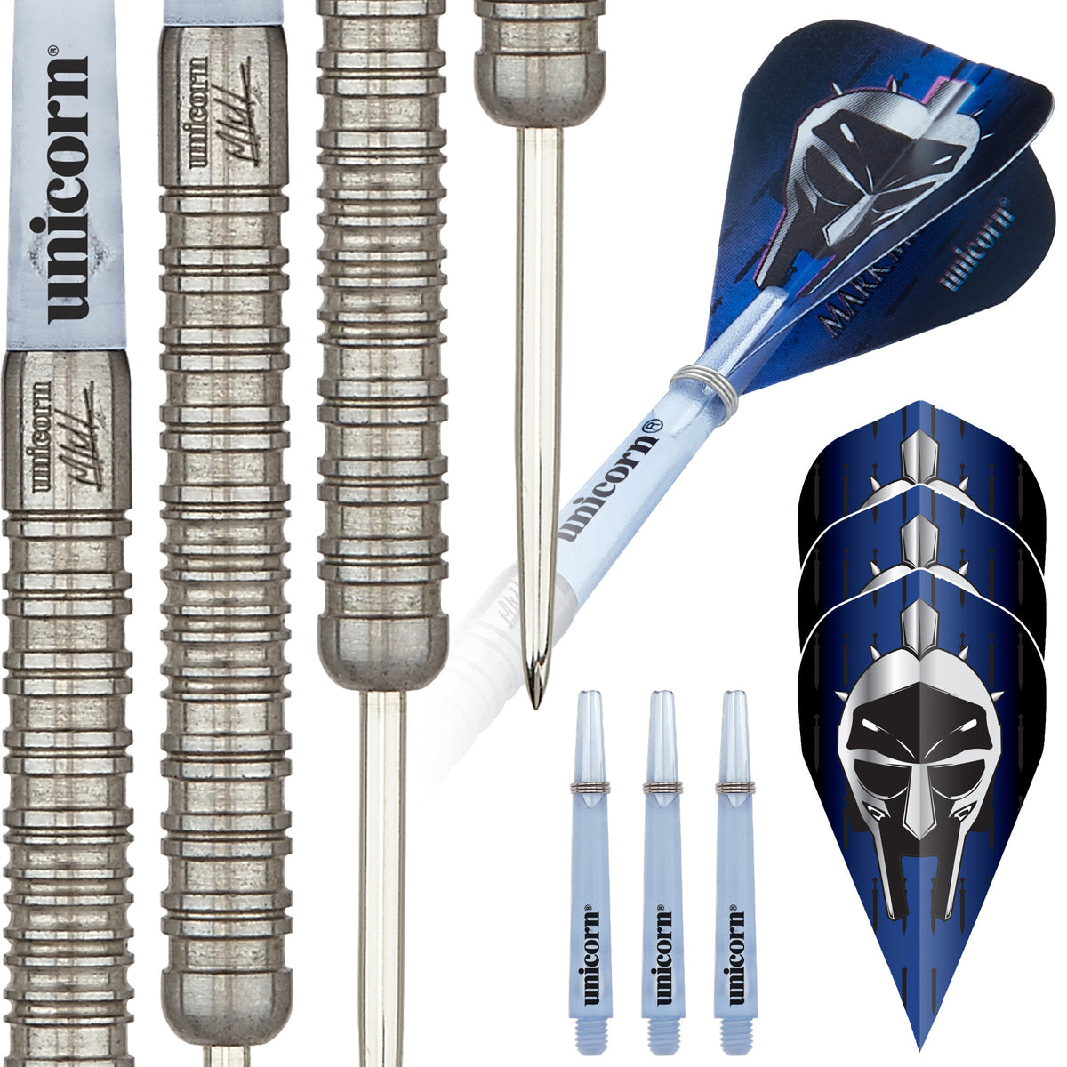 Unicorn Mark McGeeney Contender Steel Tip Dart Set - 22G