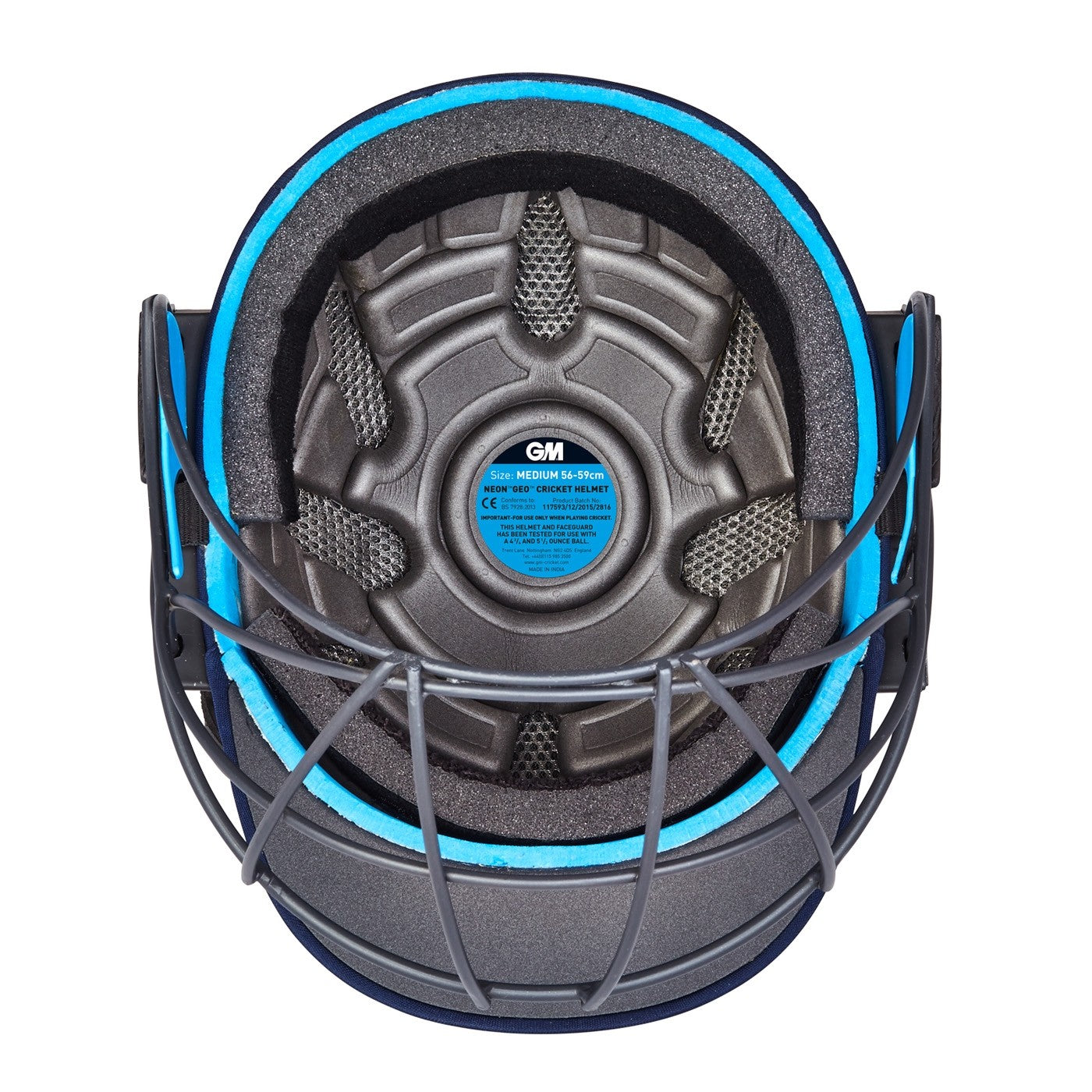 Gunn & Moore Neon Geo Helmet