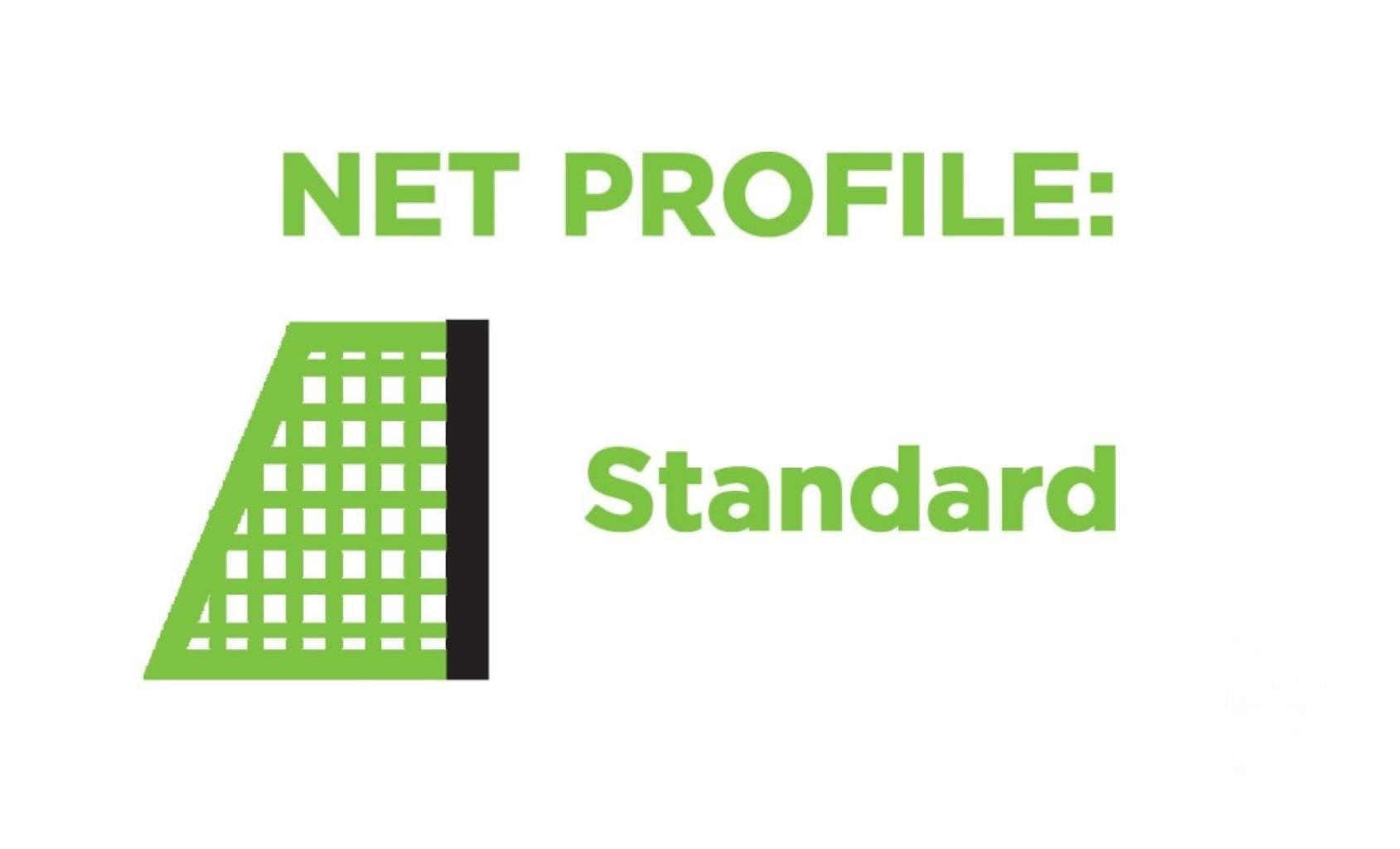 3mm Poly Stadium Football Goal Net - 9v9