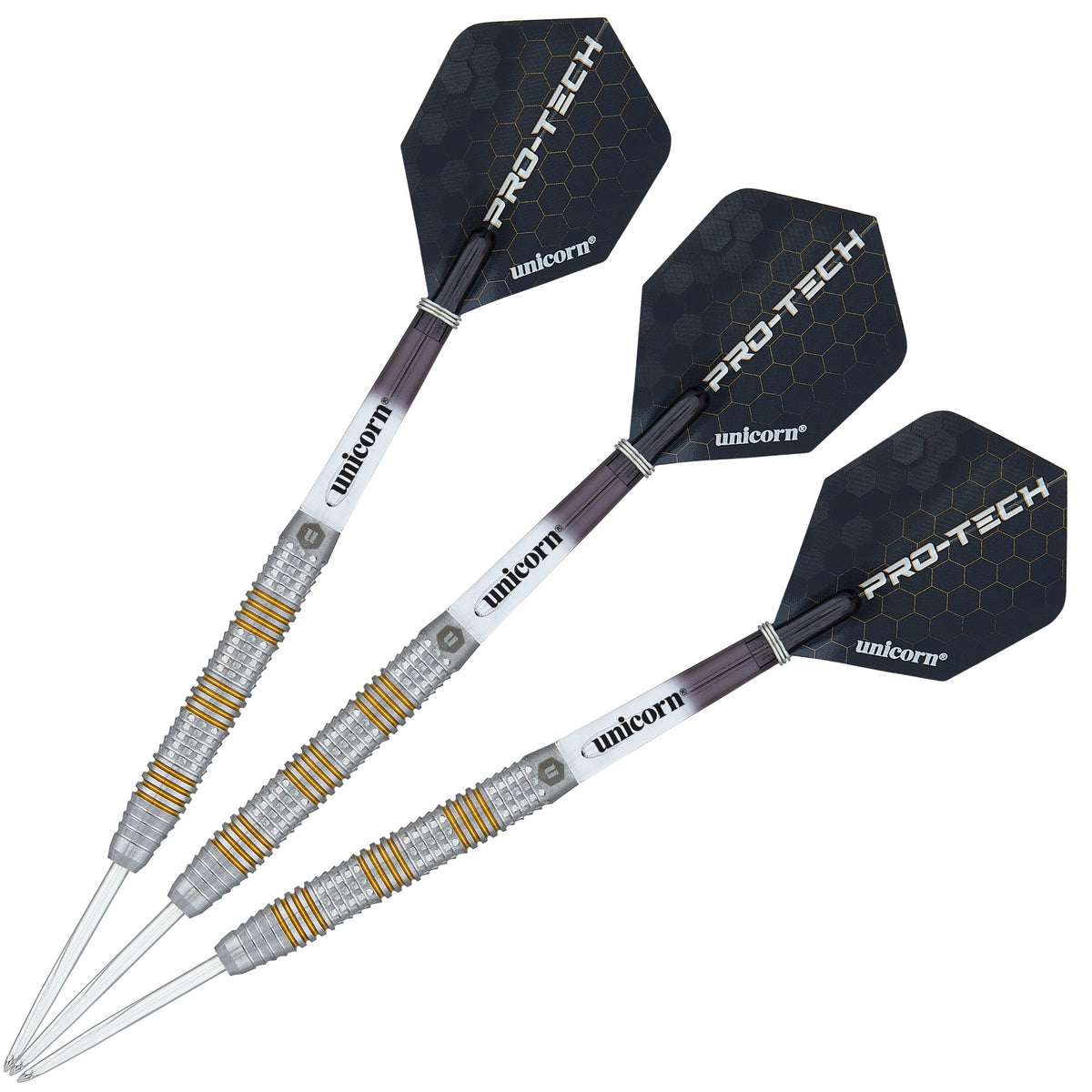 Unicorn Pro-Tech Style 3 Steel Tip Dart Set - 90% Tungsten