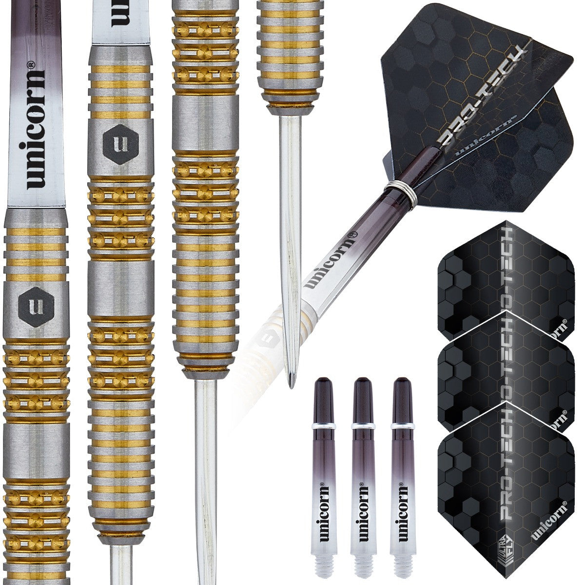 Unicorn Pro-Tech Style 6 Steel Tip - 90% Tungsten