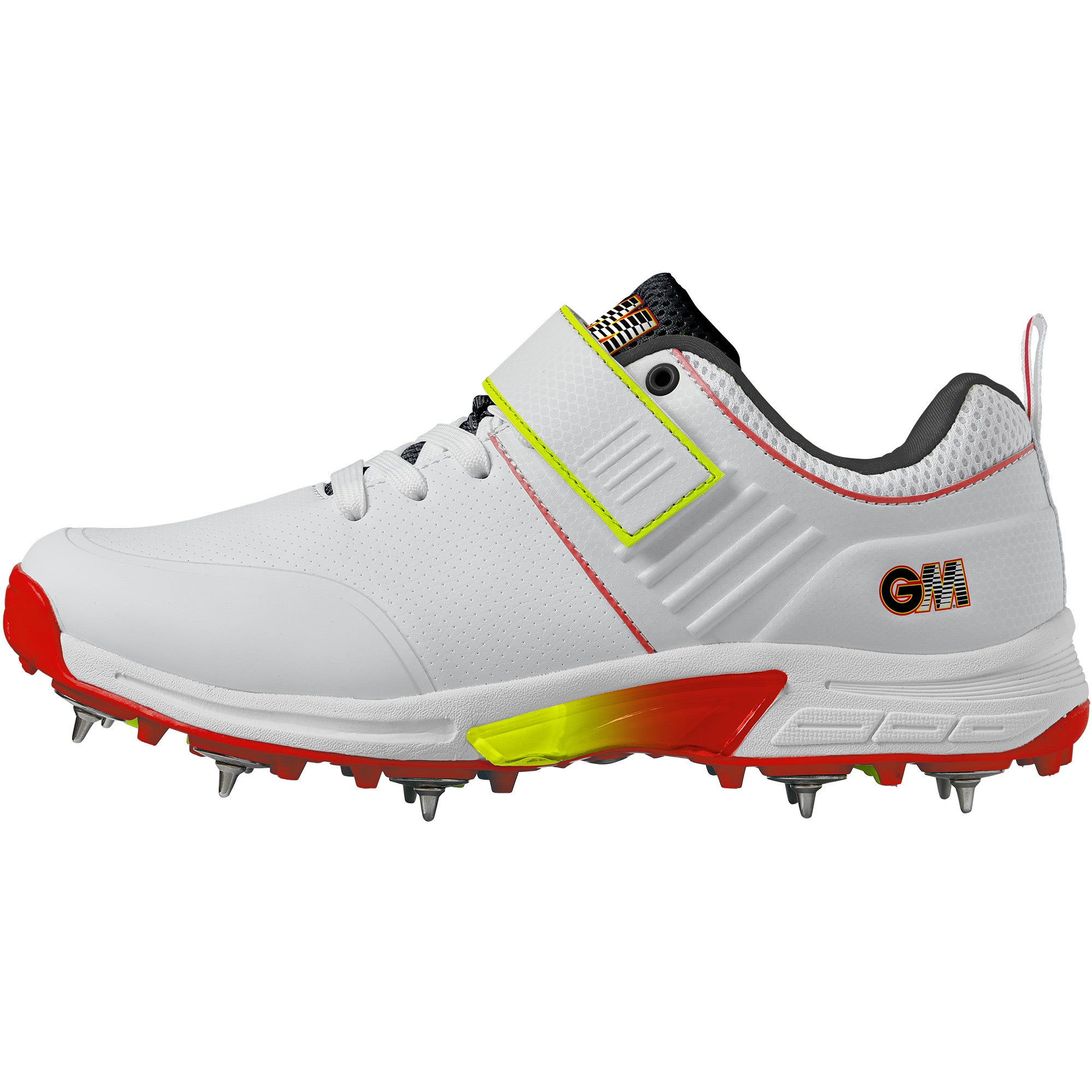 Gunn & Moore Rival Plus Spike Cricket Shoe - Senior White