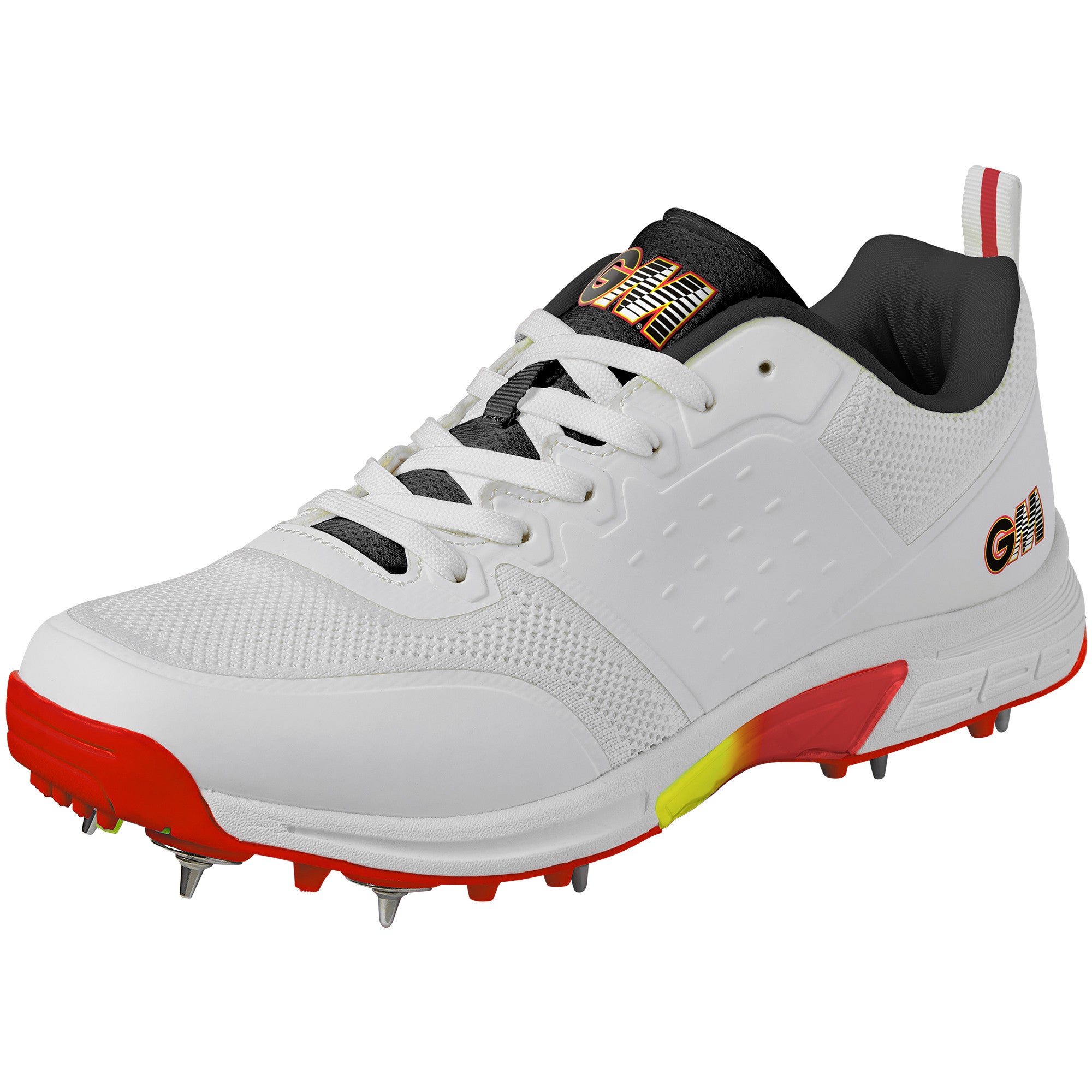 Gunn & Moore Rival Spike Cricket Shoe - Senior White