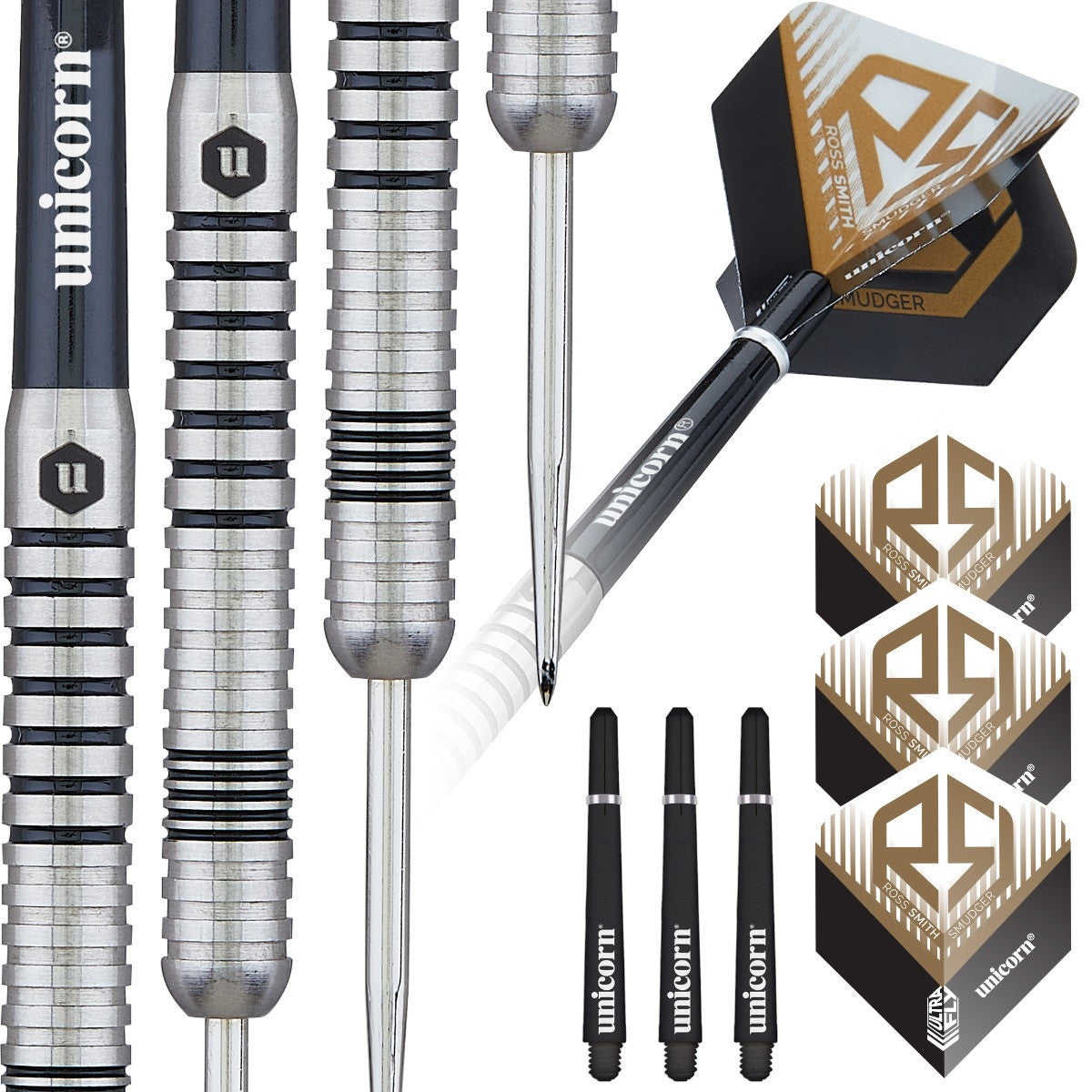 Unicorn Ross Smith Smudger 80% Tungsten Dart