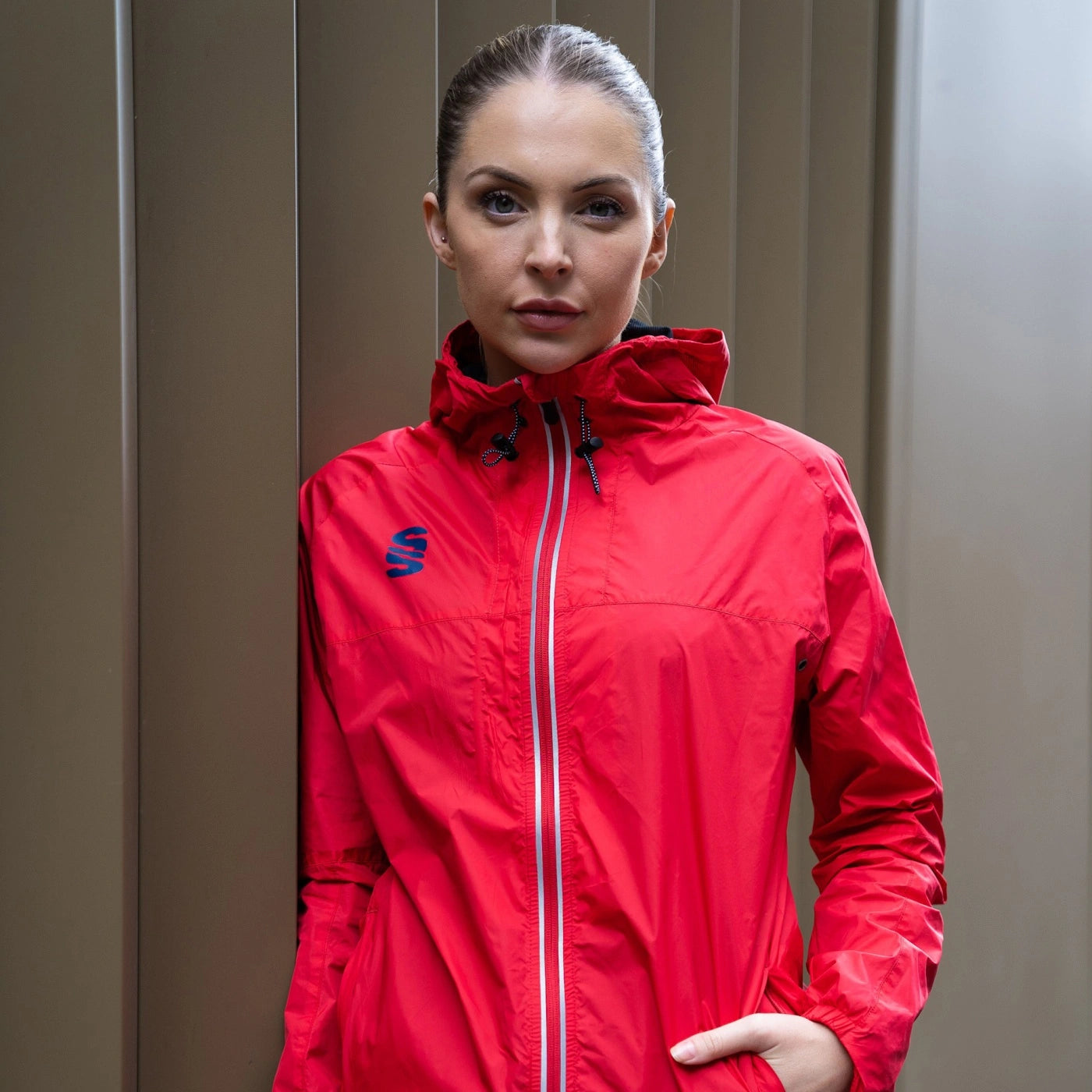 St Peter FC - Red Full Zip Training Jacket