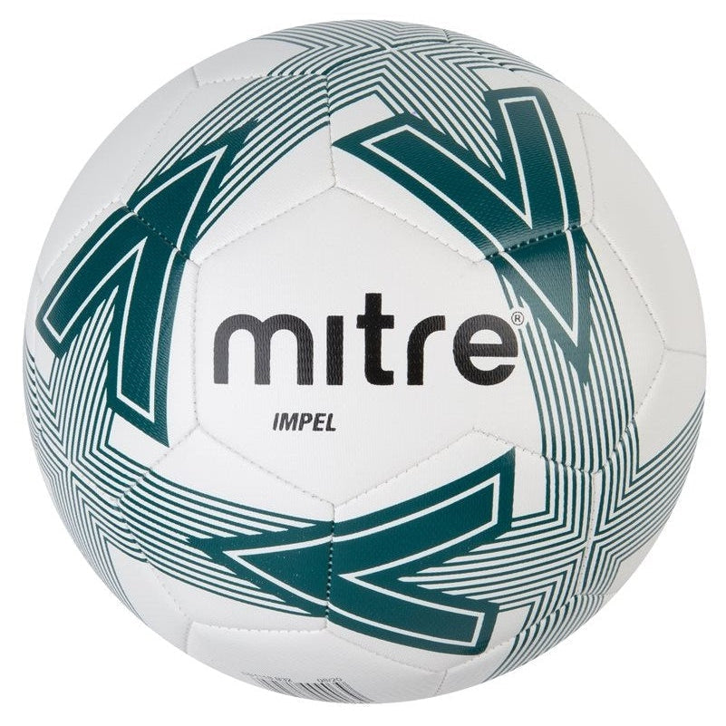 Mitre Impel Football White / Pale Green