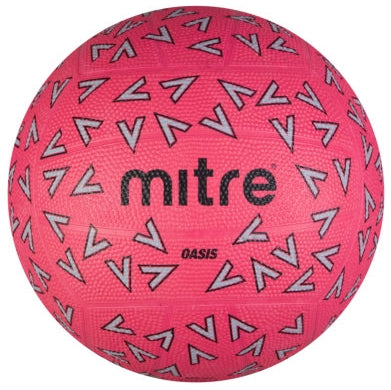 Mitre B1255  Oasis Netball Pink - Size 5