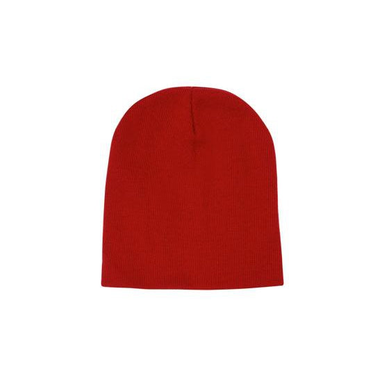 Beanie Hat Plain Red