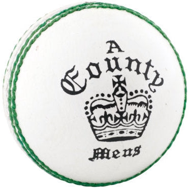 Readers Cricket Ball County Crown White