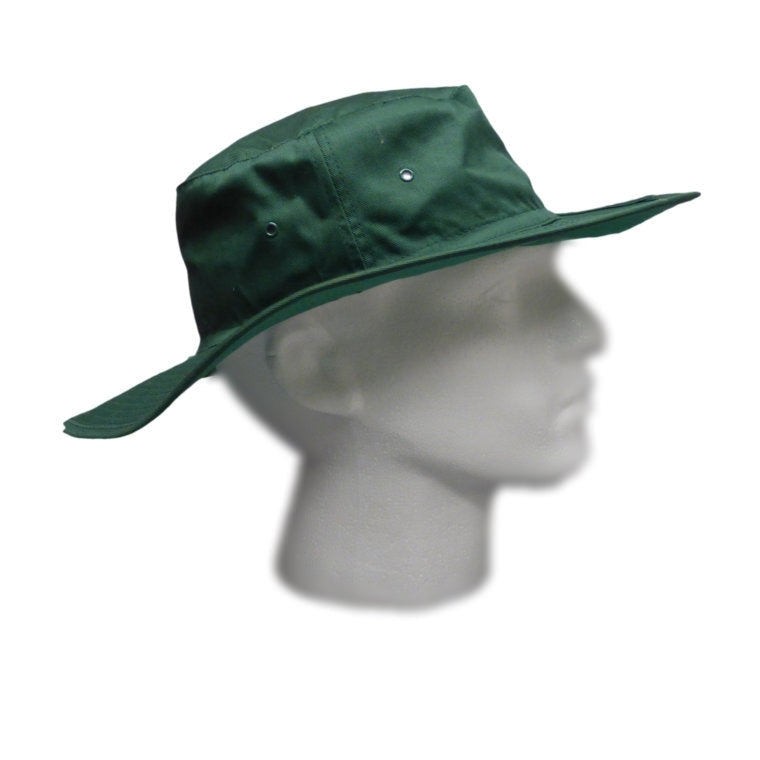Wide Brim Cricket Hat Green