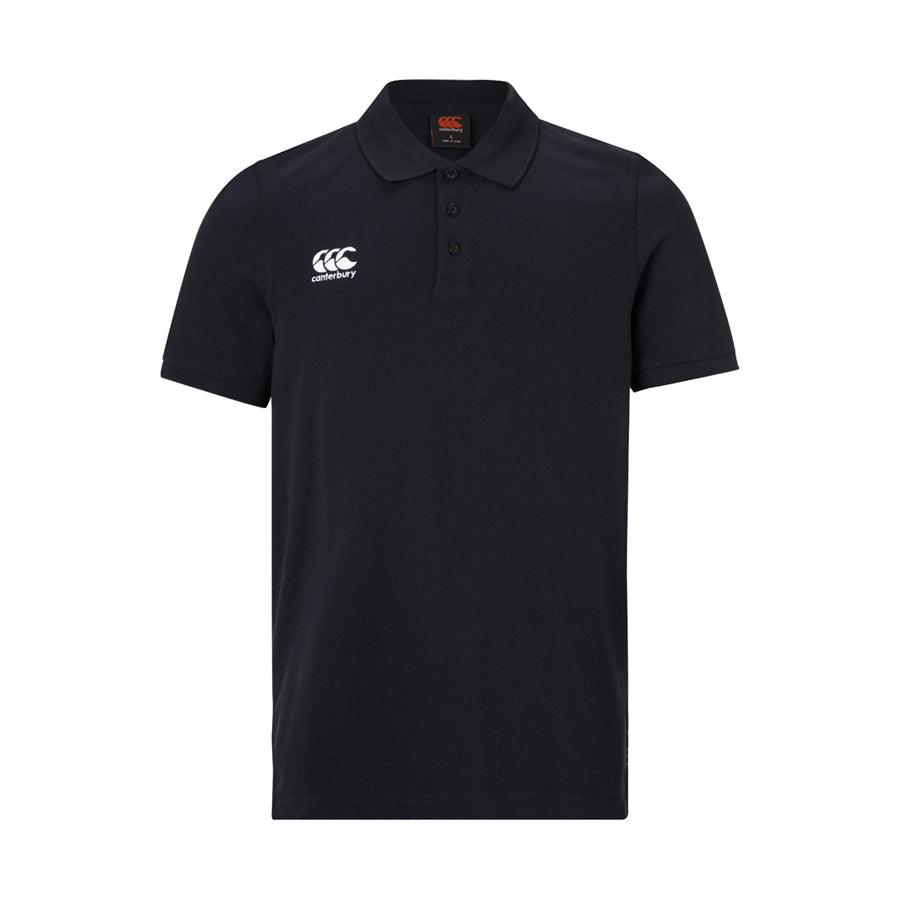 Canterbury Waimak Polo Shirt Black - Large