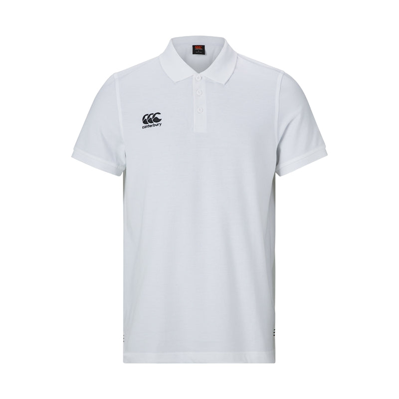 Canterbury Waimak Polo Shirt White - Large