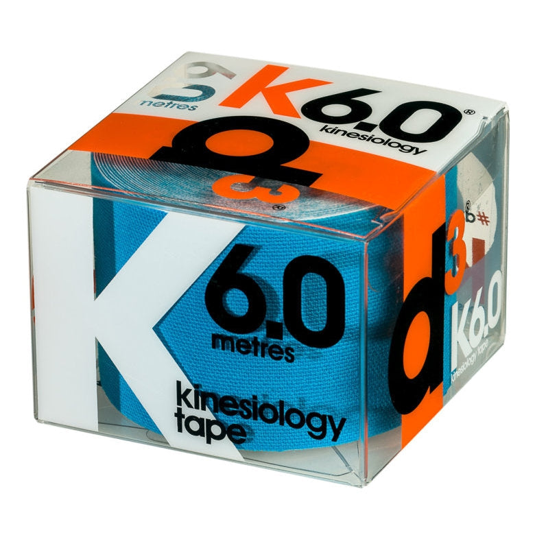 D3tape K6.0 K-Tape 50mm X 6m Electric Blue