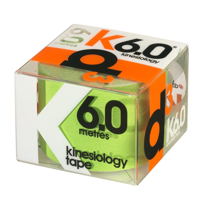 D3tape K6.0 K-Tape 50mm X 6m Lime
