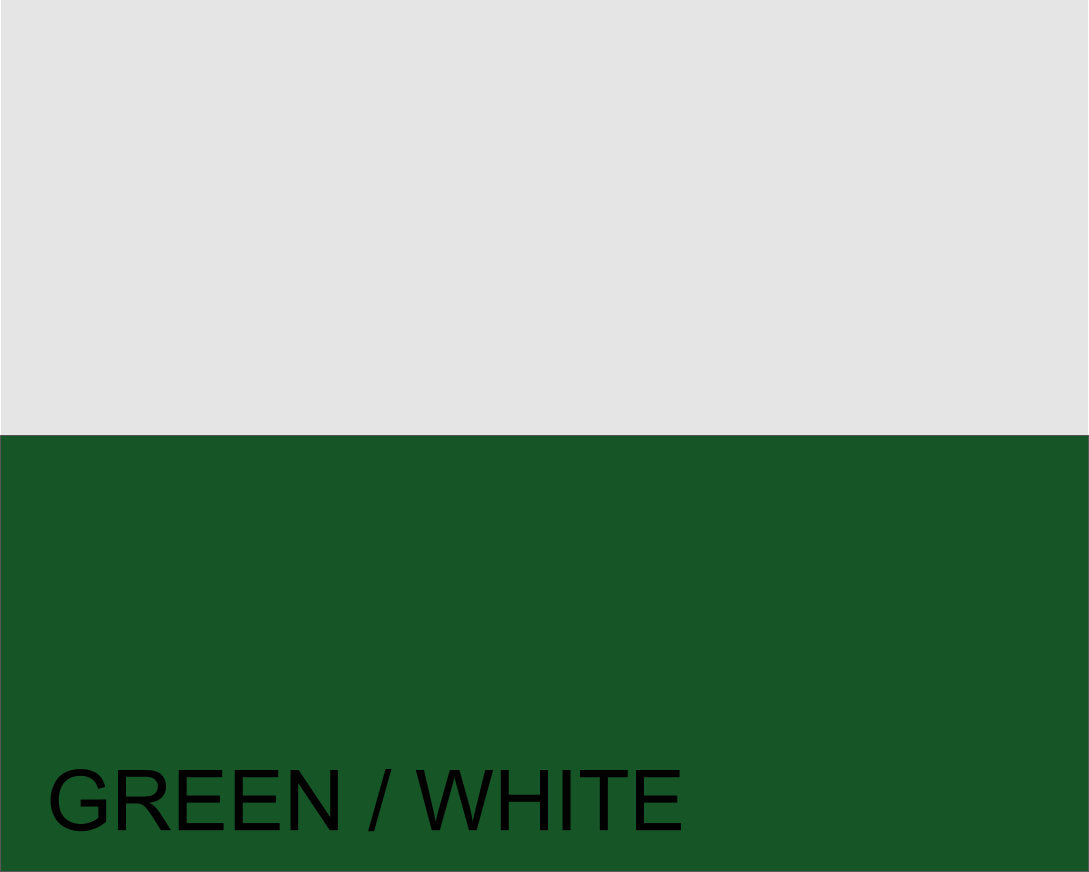 Green/White Corner Post Flags