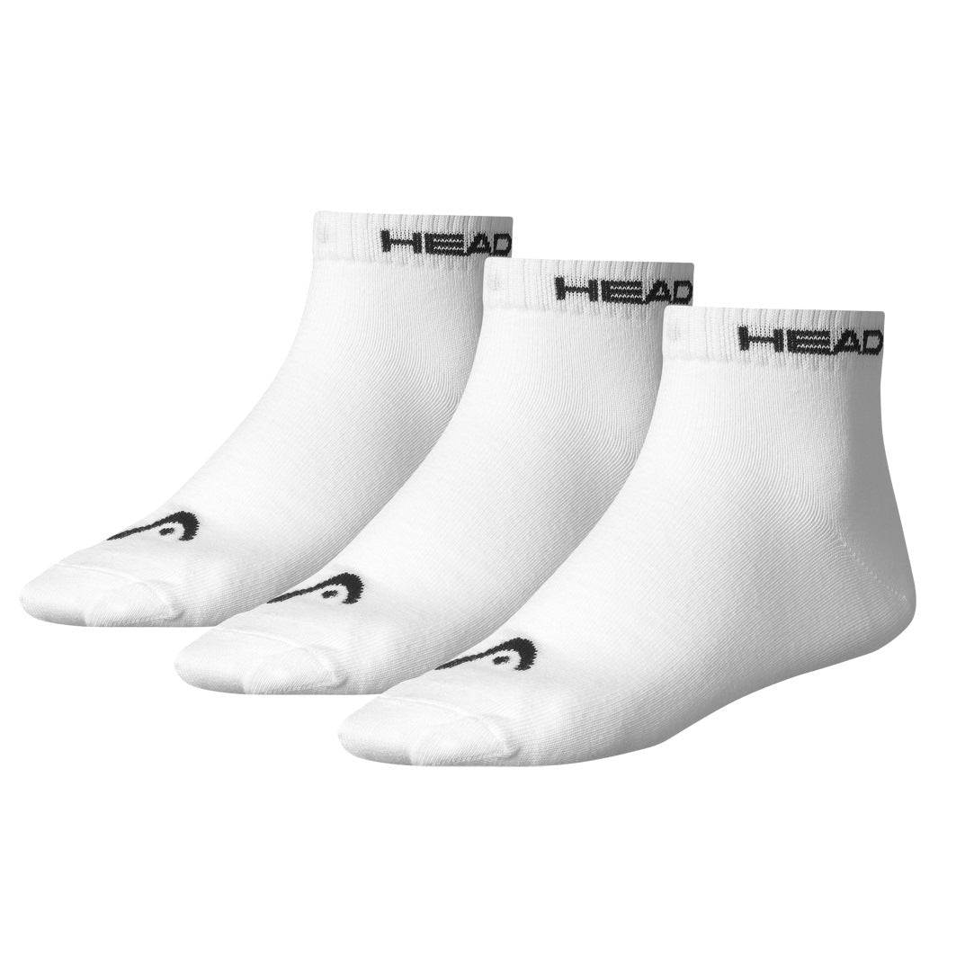 Head Quarter 3pr Pack Socks - White 35-38 (2